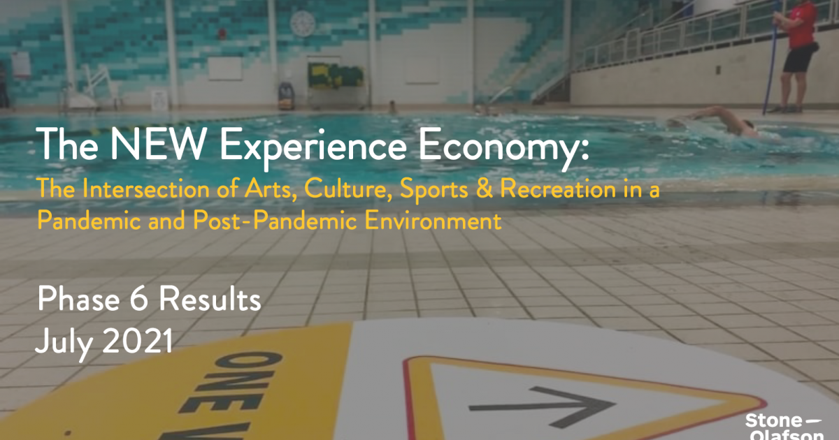 Link to Survey Results | The New Experience Economy - Wave 6