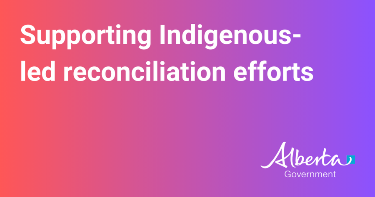 Link to Supporting Indigenous-led reconciliation efforts