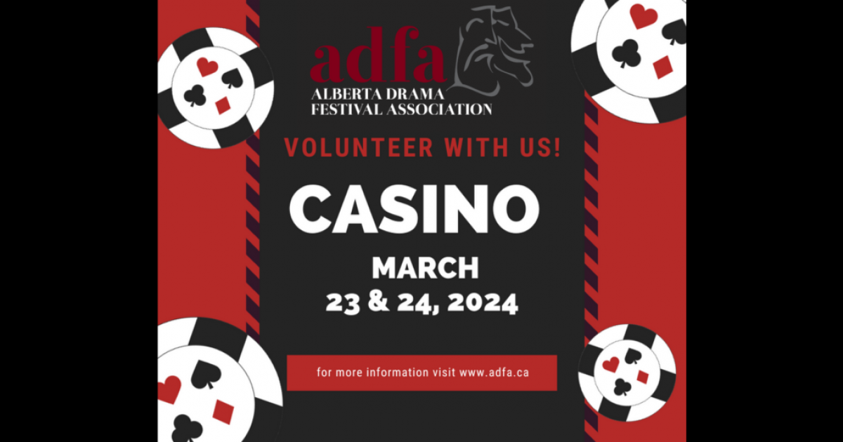 Link to Call for Volunteers: ADFA Casino March 23 & 24