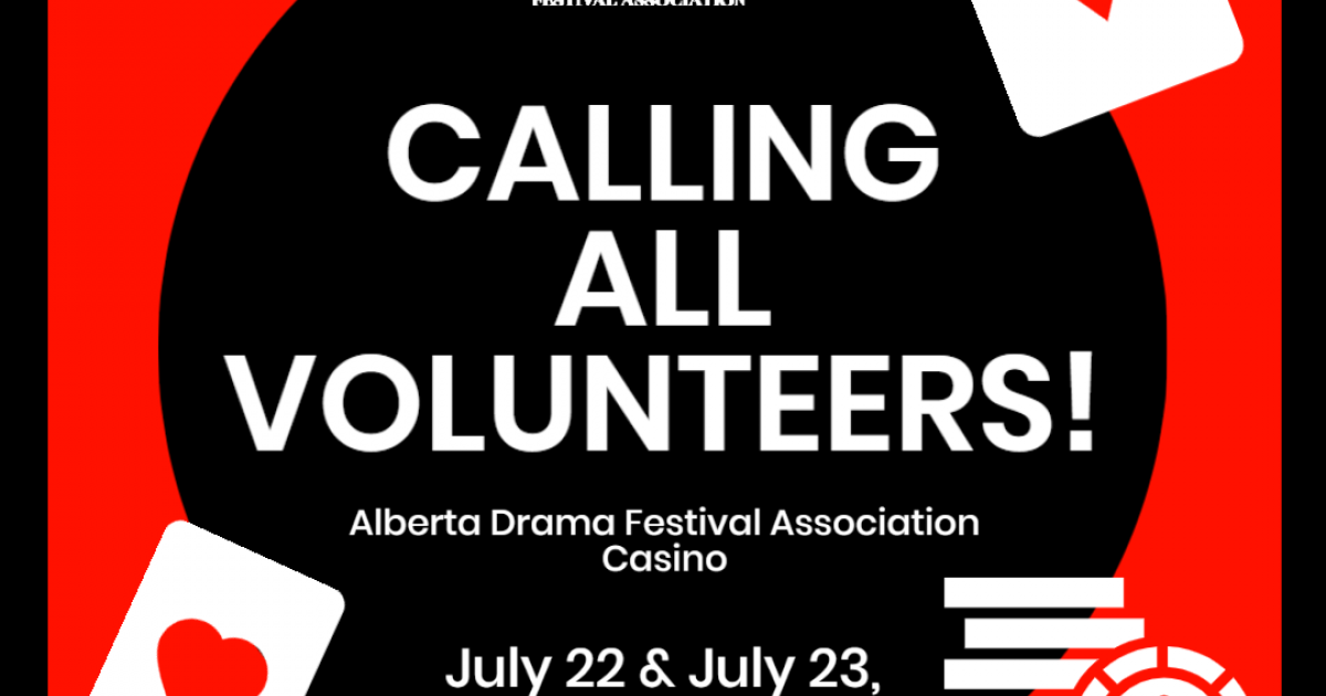 Link to Call for Volunteers: ADFA Casino July 22 & 23
