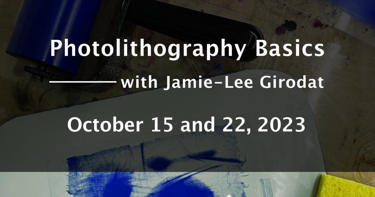 Link to Workshop: Photolithography Basics