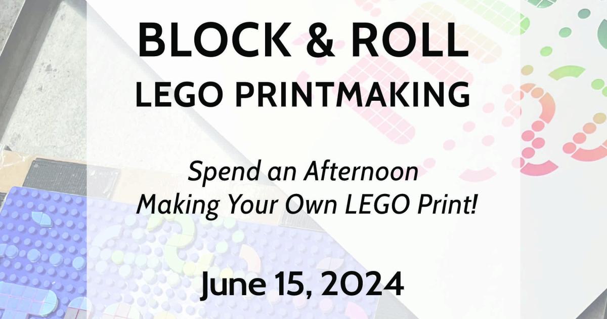 Link to Block & Roll: LEGO Printmaking