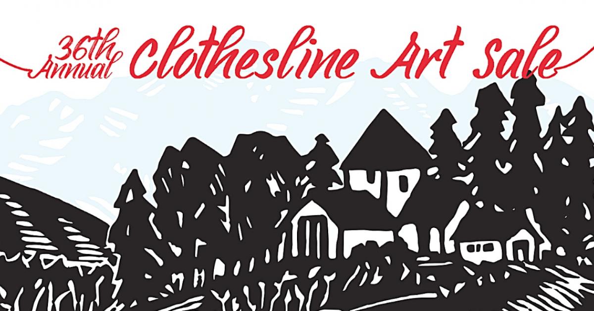 Link to June is 'Clothesline Art Sale' Month at Leighton Art Centre