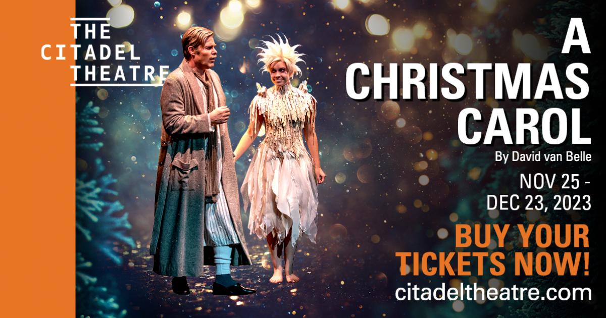 Link to The Citadel Theatre presents A Christmas Carol by David van Belle