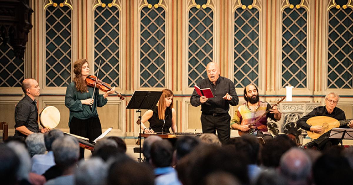 Early Music Voices presents Italian tenor Marco Beasley and Constantinople Ensemble