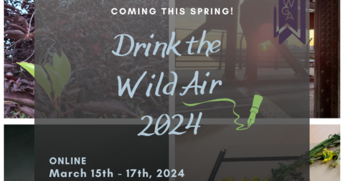 Link to Online Writing Retreat For Youth: Drink The Wild Air Open For Registration