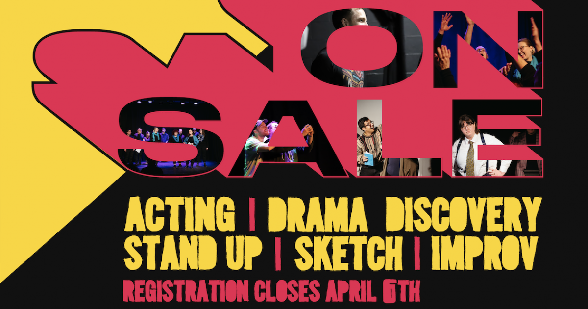Grindstone Theatre School's Spring classes and camps are LIVE!