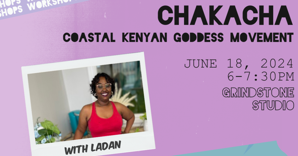 Link to Chakacha Workshop with Ladan