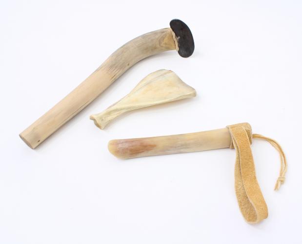Traditional Hide Tanning Tools