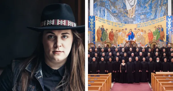 Photos of Mariel Buckley and Axios Men's Ensemble